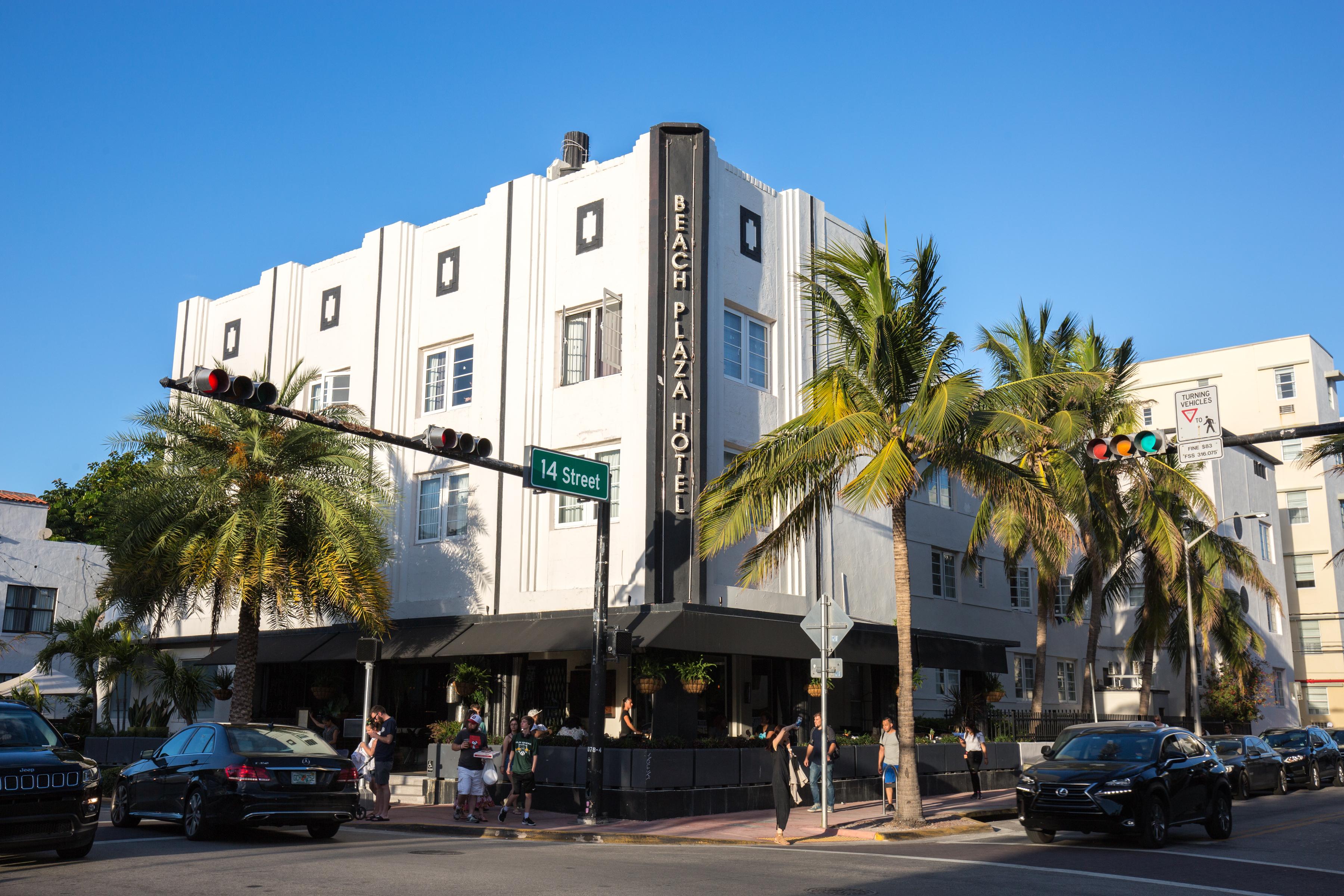 South Beach Plaza Hotel Miami Beach Exteriér fotografie